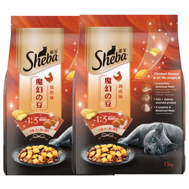 Indulge Your Cat with Sheba® Dry Cat Food